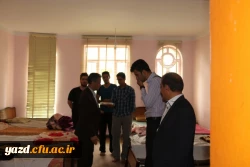 همزمان با میلاد کریم اهل بیت امام حسن مجتبی (ع) صورت گرفت:

بازدید از سراهای دانشجویی پردیس های استان یزد
 4