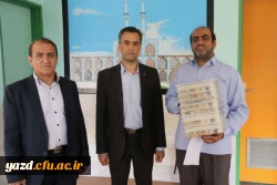 همزمان با میلاد کریم اهل بیت امام حسن مجتبی (ع) صورت گرفت:

بازدید از سراهای دانشجویی پردیس های استان یزد
 5