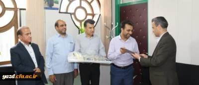 به مناسبت روز ملی روابط عمومی:

تقدیر از روابط عمومی دانشگاه فرهنگیان یزد