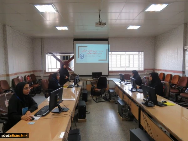 برگزاری آزمون آنلاین مسابقات فرهنگی در پردیس های  دانشگاه فرهنگیان استان یزد

 7