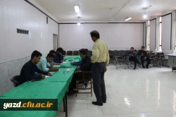 برگزاری دور دوم انتخابات شورای صنفی دانشجومعلمان پردیس شهیدان پاک نژاد یزد       
 3