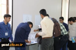 برگزاری دور دوم انتخابات شورای صنفی دانشجومعلمان پردیس شهیدان پاک نژاد یزد       
 12