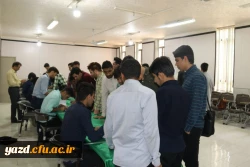 برگزاری دور دوم انتخابات شورای صنفی دانشجومعلمان پردیس شهیدان پاک نژاد یزد       
 16