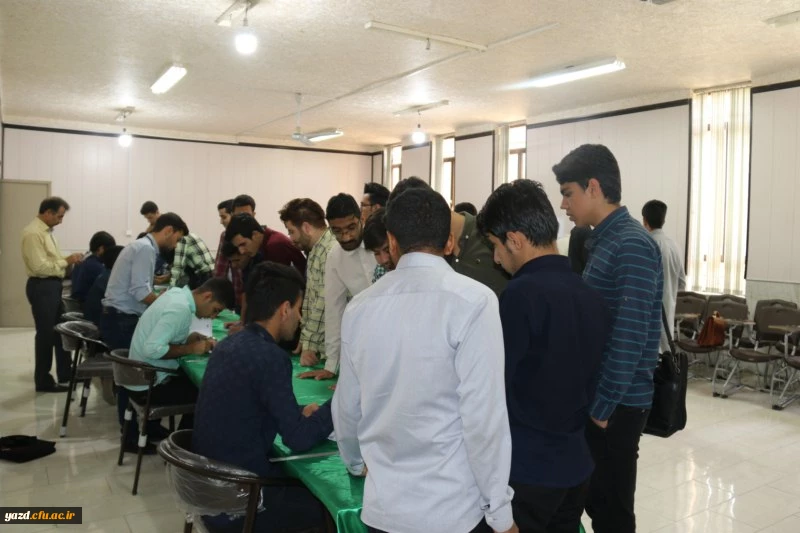 برگزاری دور دوم انتخابات شورای صنفی دانشجومعلمان پردیس شهیدان پاک نژاد یزد       
 16