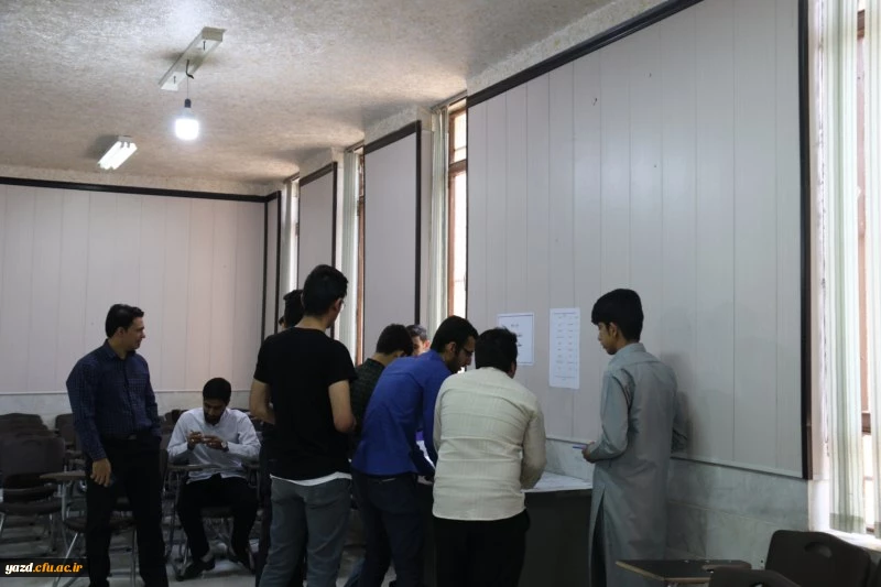 برگزاری دور دوم انتخابات شورای صنفی دانشجومعلمان در دانشگاه فرهنگیان استان یزد
 15