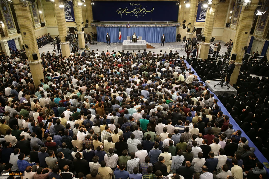 دیدار مضان 98 دانشجویان با رهبر معظم انقلاب