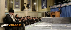 مراسم سوگواری سالروز شهادت امام علی(ع) در حضور رهبر معظم انقلاب