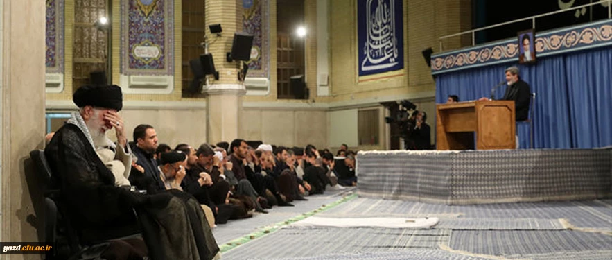 مراسم سوگواری سالروز شهادت امام علی(ع) در حضور رهبر معظم انقلاب