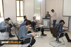 برگزاری آزمون دوره آموزشی کمک های اولیه در پردیس شهیدان پاک نژاد یزد
 3