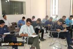 برگزاری آزمون دوره آموزشی کمک های اولیه در پردیس شهیدان پاک نژاد یزد
 6