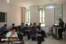 برگزاری آزمون دوره آموزشی کمک های اولیه در پردیس شهیدان پاک نژاد یزد
 8