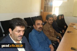 جلسه معارفه معاون آموزشی، فرهنگی و پژوهشی  پردیس شهیدان پاک نژاد دانشگاه فرهنگیان یزد
 5