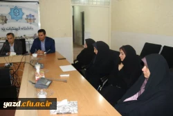 جلسه معارفه معاون آموزشی، فرهنگی و پژوهشی  پردیس شهیدان پاک نژاد دانشگاه فرهنگیان یزد
 6