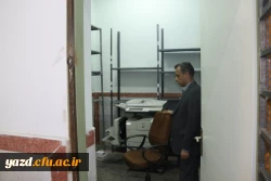 بازدید مدیر امور پردیس های استانی از روند برگزاری امتحانات پایان نیمسال دوم پردیس های استان یزد
 7