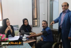 اجرای طرح ملی کنترل فشار خون در پردیس شهیدان پاک نژاد یزد
 7