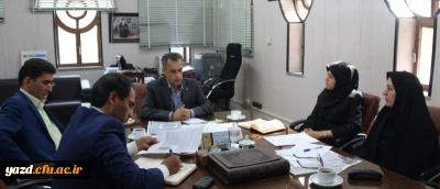 بازدید هیئت نظارت، ارزیابی و تضمین کیفیت وزارت علوم، تحقیقات و فناوری استان از پردیس شهیدان پاک نژاد یزد