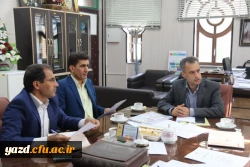 بازدید هیئت نظارت، ارزیابی و تضمین کیفیت وزارت علوم، تحقیقات و فناوری استان از پردیس شهیدان پاک نژاد یزد
 3