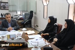 بازدید هیئت نظارت، ارزیابی و تضمین کیفیت وزارت علوم، تحقیقات و فناوری استان از پردیس شهیدان پاک نژاد یزد
 4