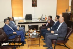 دیدار مدیران حوزه معاونت آموزشی و تحصیلات تکمیلی دانشگاه فرهنگیان با مدیرکل آموزش و پرورش استان یزد 3