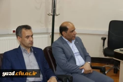 دیدار مدیران حوزه معاونت آموزشی و تحصیلات تکمیلی دانشگاه فرهنگیان با مدیرکل آموزش و پرورش استان یزد 5
