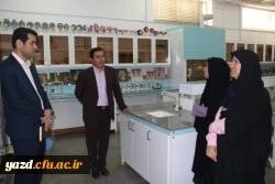 بازدید مدیران حوزه معاونت آموزش و تحصیلات تکمیلی دانشگاه فرهنگیان از حوزه های امتحانی پردیس های استان یزد
 10