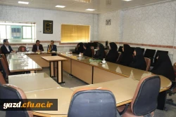 نشست مدیران حوزه معاونت آموزشی و تحصیلات تکمیلی دانشگاه فرهنگیان با کارشناسان حوزه معاونت آموزشی پردیس های استان یزد
 7