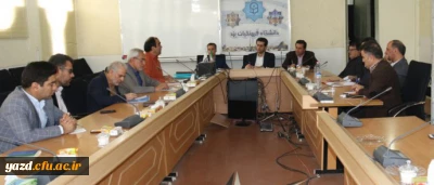 نشست اعضای هیئت علمی پردیس های استان یزد با مدیران حوزه معاونت آموزشی و تحصیلات تکمیلی دانشگاه فرهنگیان