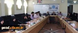 نشست مسئولین دانشگاه فرهنگیان یزد با اعضای جدید شورای صنفی پردیس های استانی
 2