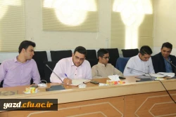 نشست مسئولین دانشگاه فرهنگیان یزد با اعضای جدید شورای صنفی پردیس های استانی
 6