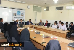 برگزاری جلسه تودیع و معارفه مسئولین بسیج دانشجویی پردیس های دانشگاه فرهنگیان استان یزد
 4