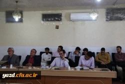 برگزاری جلسه تودیع و معارفه مسئولین بسیج دانشجویی پردیس های دانشگاه فرهنگیان استان یزد
 6