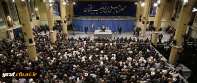 رهبر معظم انقلاب اسلامی در دیدار رئیس، مسئولان و جمعی از قضات و کارکنان قوه قضاییه:
پیشنهاد مذاکره فریب آمریکا برای خلع سلاح و عوامل اقتدار ملت است