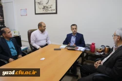 دیدار مسئولان دانشگاه فرهنگیان یزد با مدیر کل فرهنگ و ارشاد اسلامی استان
 5