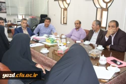 برگزاری جلسه شورای آموزشی استان به منظور برنامه ریزی دوره آموزشی تابستانی
 5