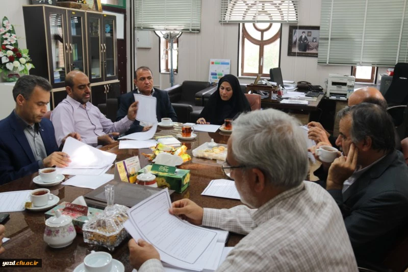 جلسه هماهنگی تشکیل شعبه بنیاد خیرین حامی دانشگاه فرهنگیان استان یزد
 4