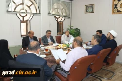 جلسه هماهنگی تشکیل شعبه بنیاد خیرین حامی دانشگاه فرهنگیان استان یزد
 5