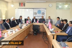 با حضور مسئولان سازمان مرکزی دانشگاه فرهنگیان برگزار شد: 

مراسم معارفه معاون هماهنگی مدیریت امور پردیس های دانشگاه فرهنگیان یزد
 3