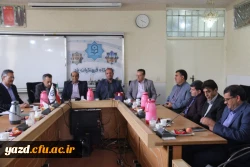 با حضور مسئولان سازمان مرکزی دانشگاه فرهنگیان برگزار شد: 

مراسم معارفه معاون هماهنگی مدیریت امور پردیس های دانشگاه فرهنگیان یزد
 5