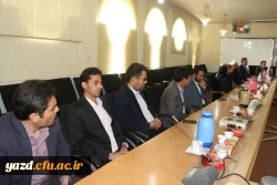 با حضور مسئولان سازمان مرکزی دانشگاه فرهنگیان برگزار شد: 

مراسم معارفه معاون هماهنگی مدیریت امور پردیس های دانشگاه فرهنگیان یزد
 6