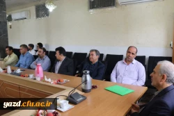 با حضور مسئولان سازمان مرکزی دانشگاه فرهنگیان برگزار شد: 

مراسم معارفه معاون هماهنگی مدیریت امور پردیس های دانشگاه فرهنگیان یزد
 7