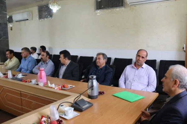 با حضور مسئولان سازمان مرکزی دانشگاه فرهنگیان برگزار شد: 

مراسم معارفه معاون هماهنگی مدیریت امور پردیس های دانشگاه فرهنگیان یزد
 7