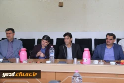 با حضور مسئولان سازمان مرکزی دانشگاه فرهنگیان برگزار شد: 

مراسم معارفه معاون هماهنگی مدیریت امور پردیس های دانشگاه فرهنگیان یزد
 8