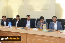 با حضور مسئولان سازمان مرکزی دانشگاه فرهنگیان برگزار شد: 

مراسم معارفه معاون هماهنگی مدیریت امور پردیس های دانشگاه فرهنگیان یزد
 9