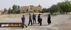 بازدید مسئولان سازمان مرکزی دانشگاه فرهنگیان از پردیس های استانی یزد 2