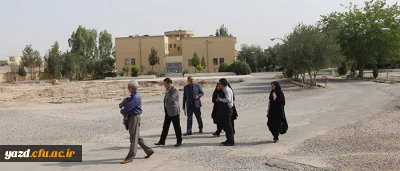 بازدید مسئولان سازمان مرکزی دانشگاه فرهنگیان از پردیس های استانی یزد