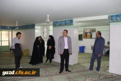 بازدید مسئولان سازمان مرکزی دانشگاه فرهنگیان از پردیس های استانی یزد 5