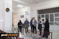 بازدید مسئولان سازمان مرکزی دانشگاه فرهنگیان از پردیس های استانی یزد 6