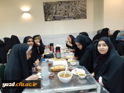 به همت هیئت محبان الزهراء برادران و هیئت بیت الزهرا (س) خواهران دانشگاه فرهنگیان یزد برگزار شد:
 اردوی معرفتی و زیارتی مشهد مقدس  8