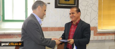 با حضور مسئولان دانشگاه فرهنگیان یزد برگزار شد:

مراسم معارفه معاون امور دانشجویی و توسعه منابع پردیس حضرت فاطمه الزهرا(س) یزد