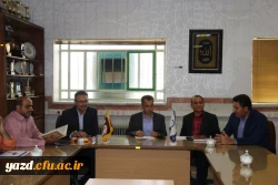 با حضور مسئولان دانشگاه فرهنگیان یزد برگزار شد:

مراسم معارفه معاون امور دانشجویی و توسعه منابع پردیس حضرت فاطمه الزهرا(س) یزد
 2